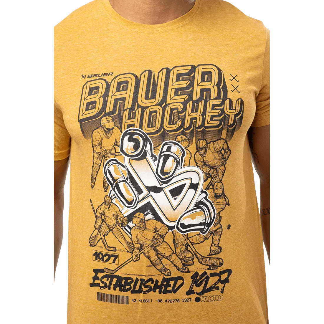 Bauer Icon Skater Shortsleeve Mens Shirt