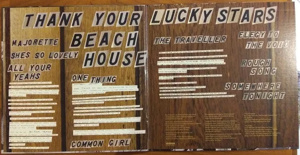 Beach House - Thank Your Lucky Stars (LP, Album, Gat) (NM or M-)