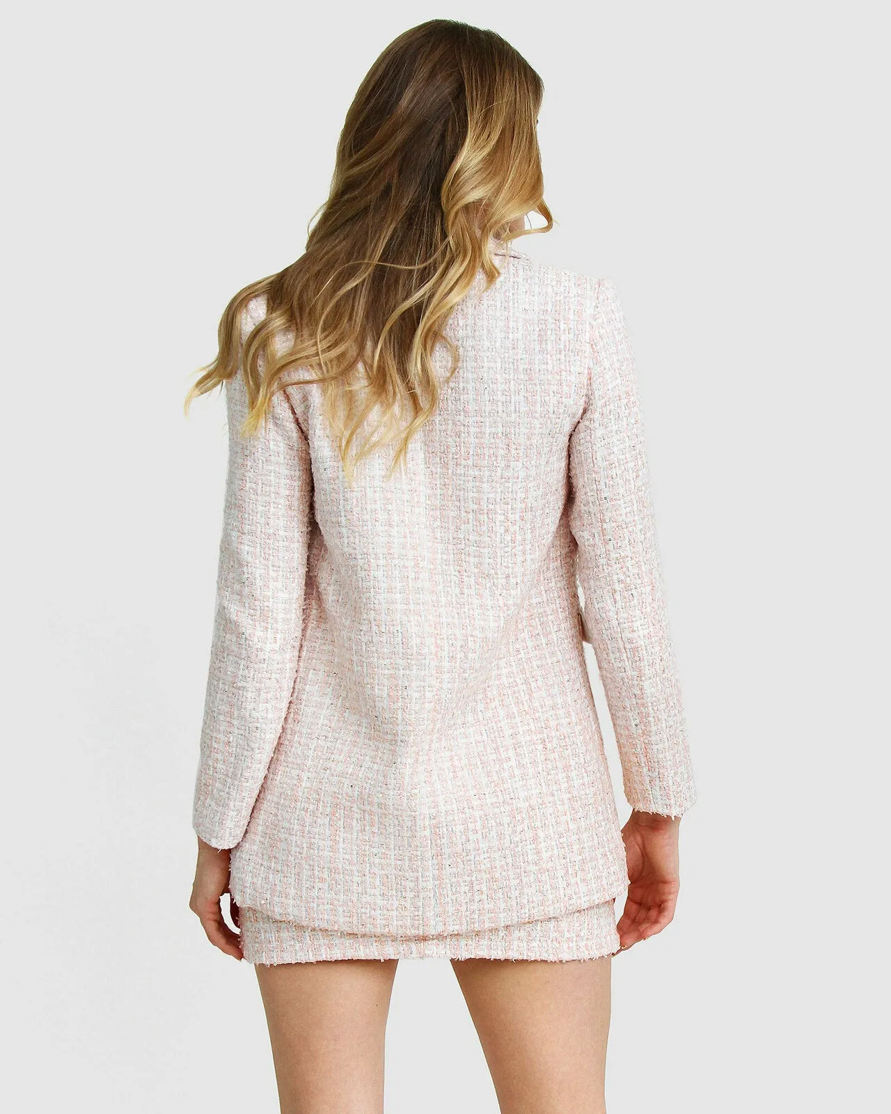 Belle & Bloom Paddington Fair Jacket in Pink Punch