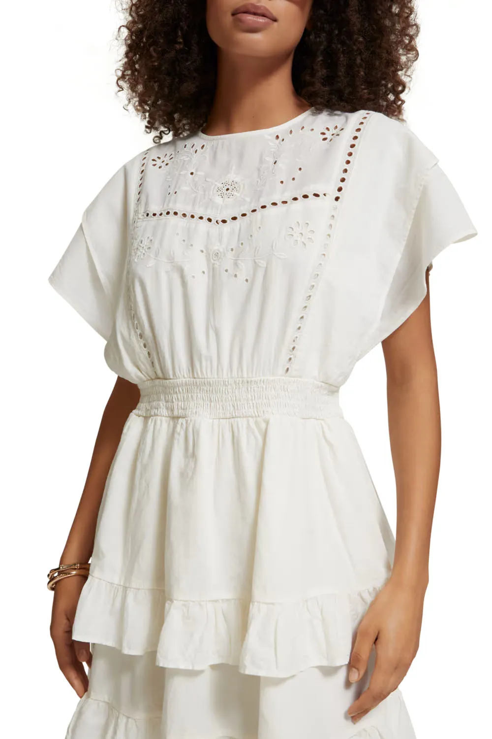 BRODERIE ANGLAISE SUMMER DRESS