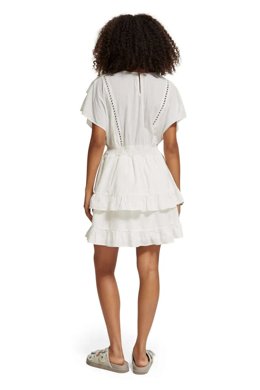 BRODERIE ANGLAISE SUMMER DRESS