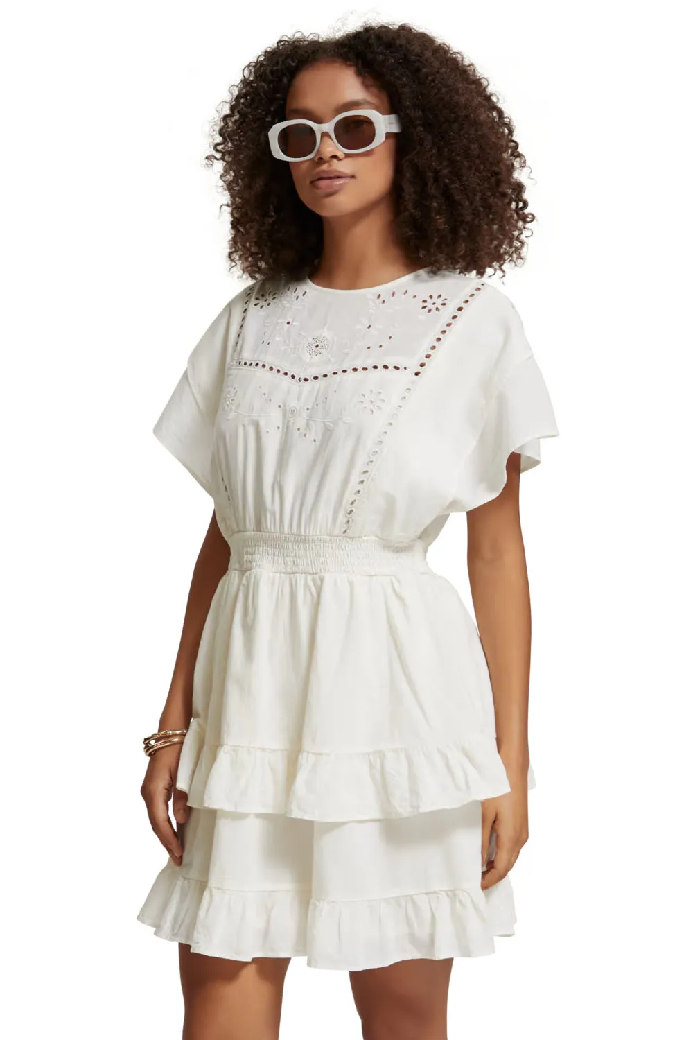 BRODERIE ANGLAISE SUMMER DRESS