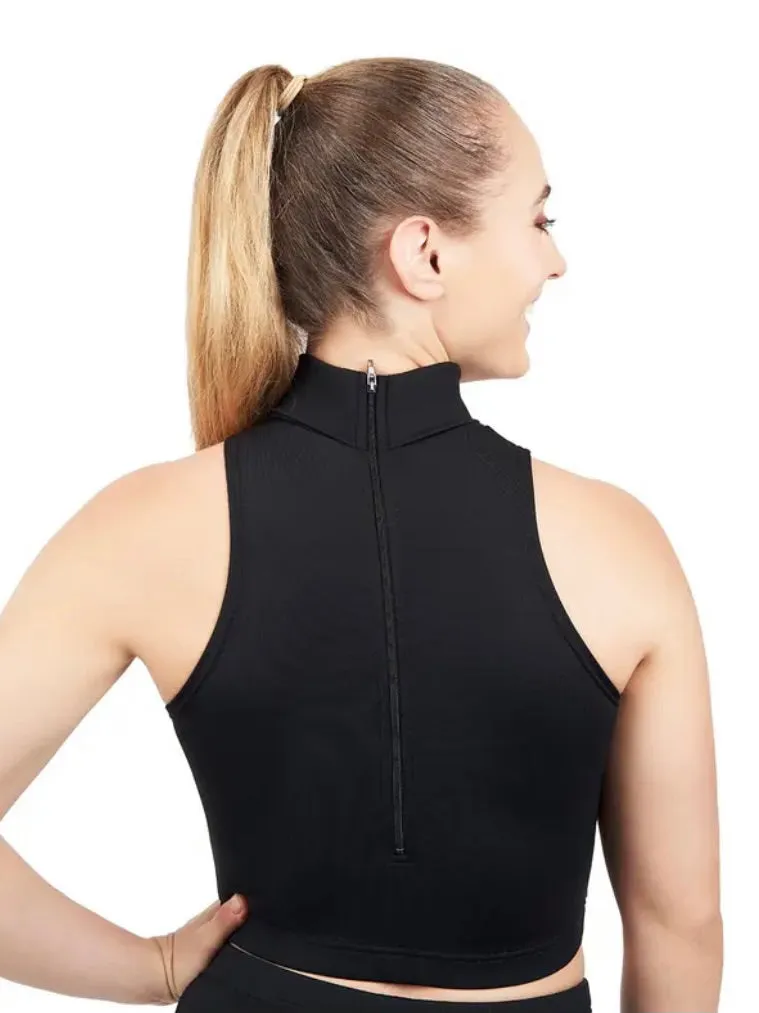 Capezio Team Basics Mock Neck Top