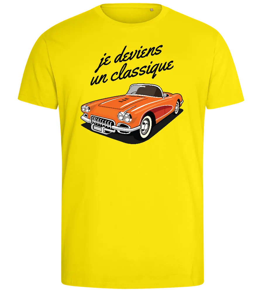 Classic Car Design - Comfort men's fitted t-shirt