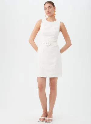 Darlene Dress - White Wash