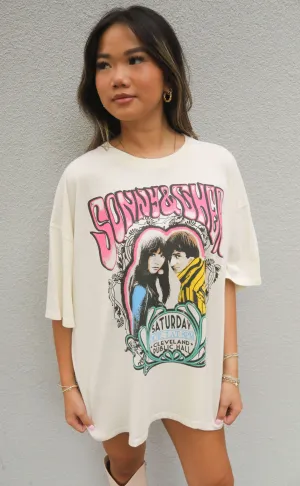 daydreamer: sonny & cher one size tee