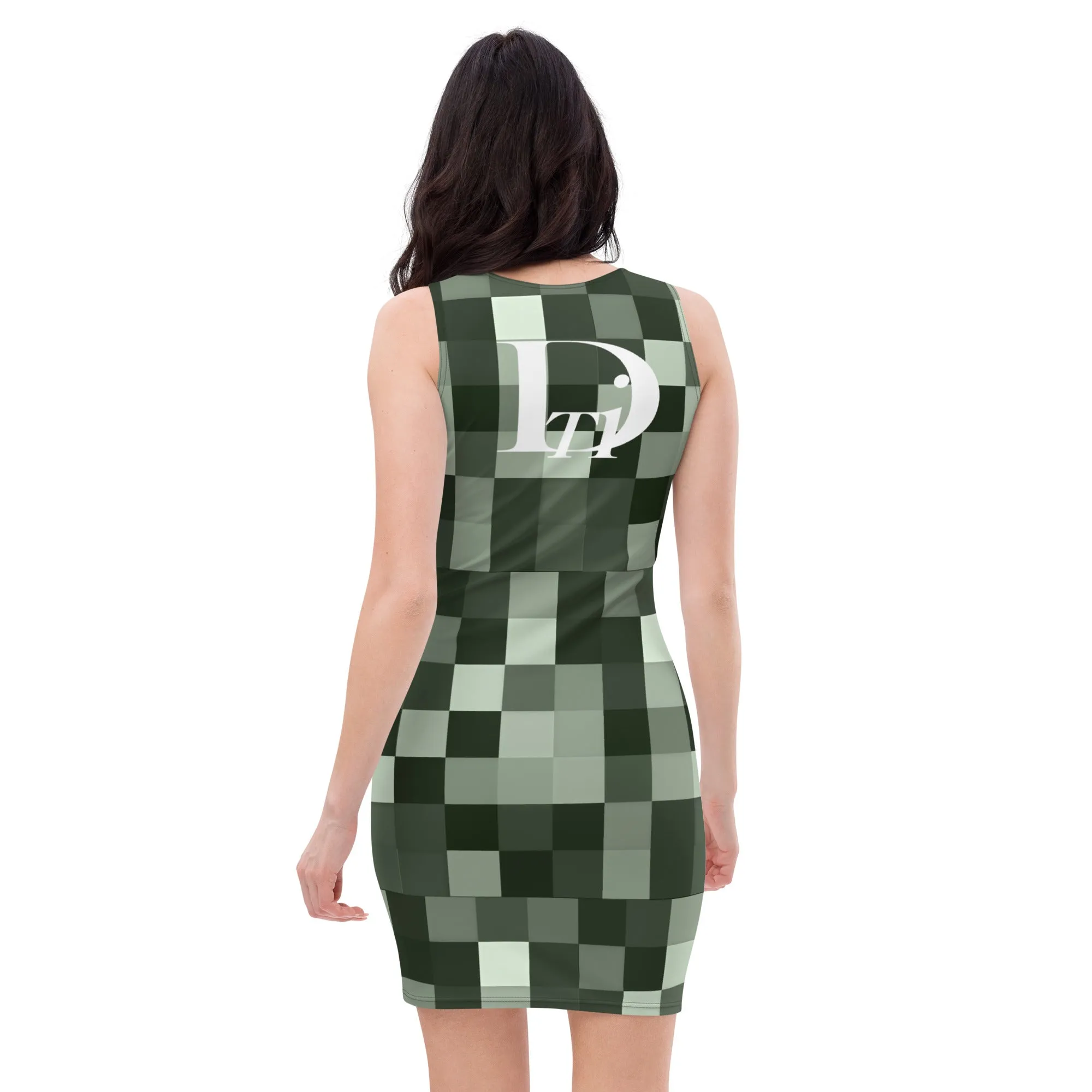 DTI Drab Pixel Camo Cut & Sew Dress