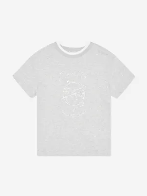 Eleventy Boys Around The World T-Shirt in Grey