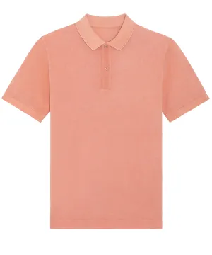 Garment Dyed Aged Rose Clay - Prepster Vintage unisex short sleeve polo (STPU335)