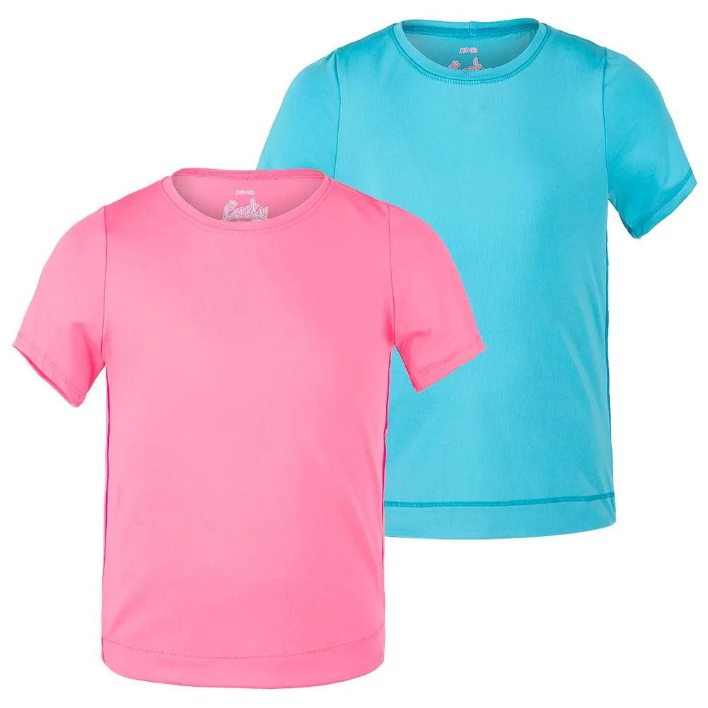 Girls' Dynamic High-Low Short Sleeve Tennis Top