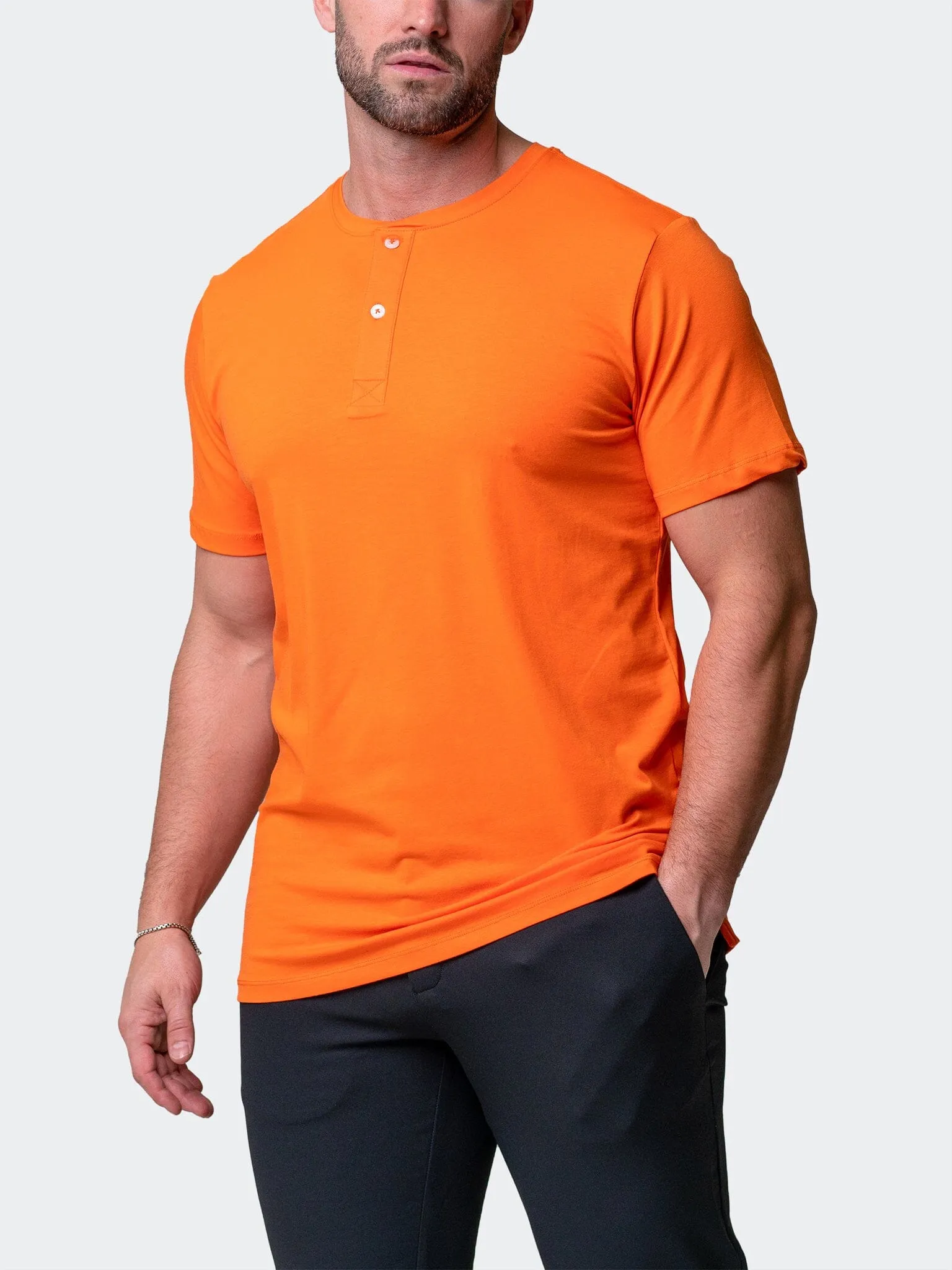 Henley Core Orange