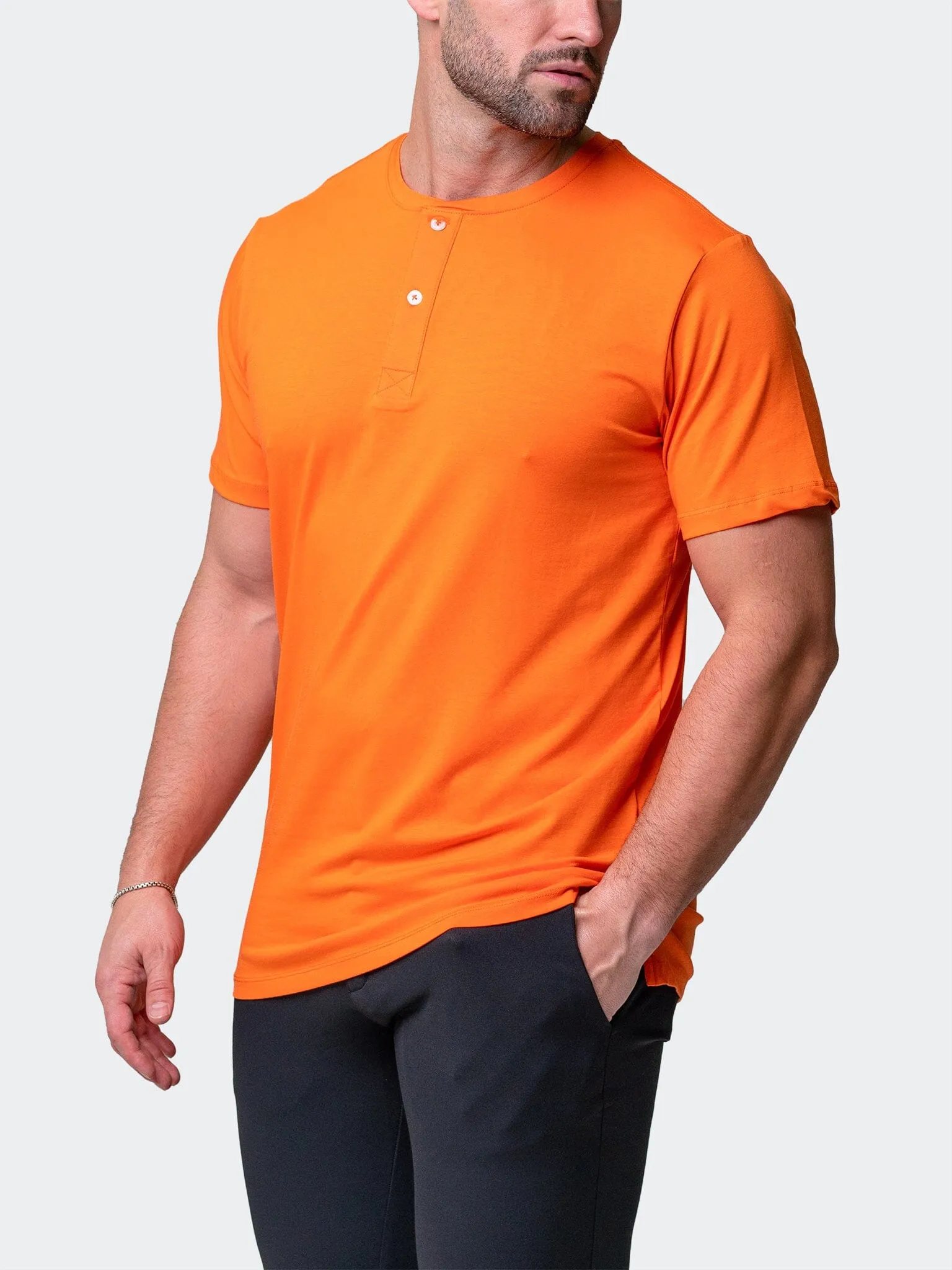 Henley Core Orange