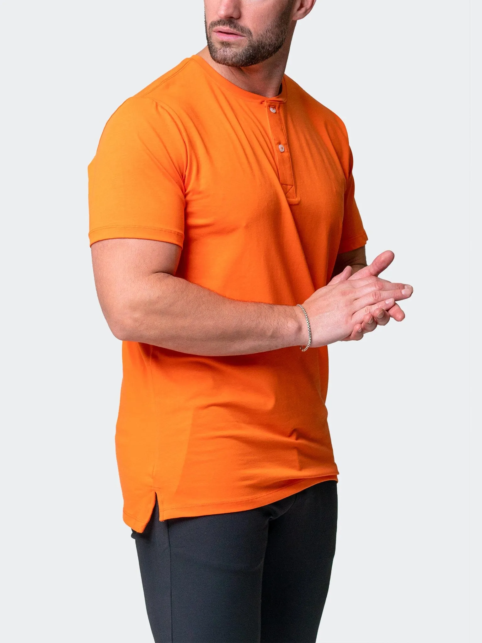 Henley Core Orange