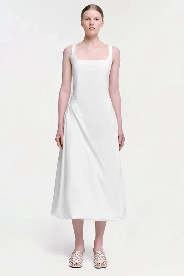 Jonathan Simkhai Olivia Draped Mini Dress White