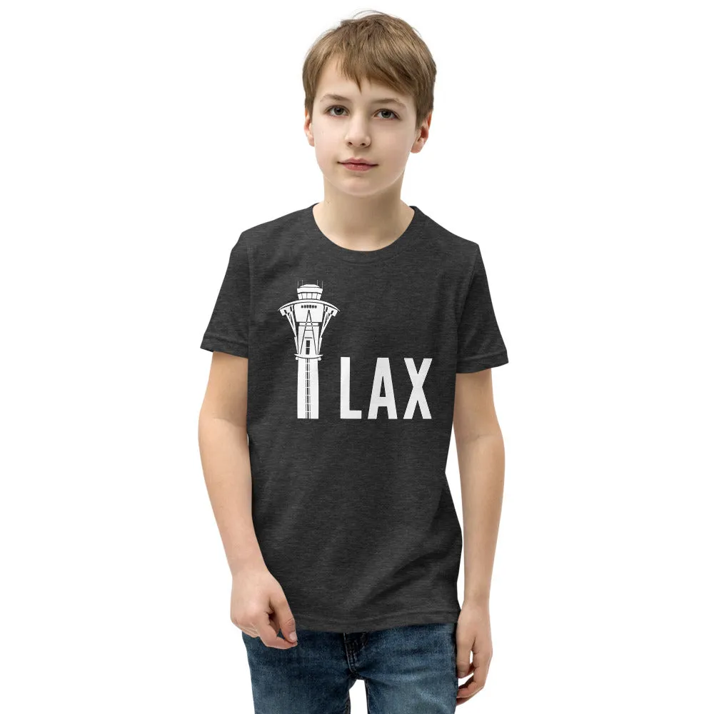 LAX Tower - Youth Short Sleeve T-Shirt