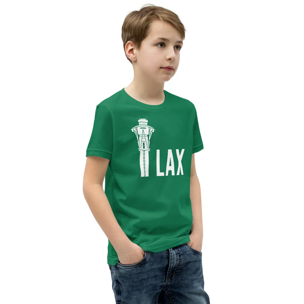 LAX Tower - Youth Short Sleeve T-Shirt