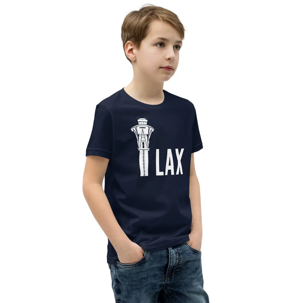 LAX Tower - Youth Short Sleeve T-Shirt