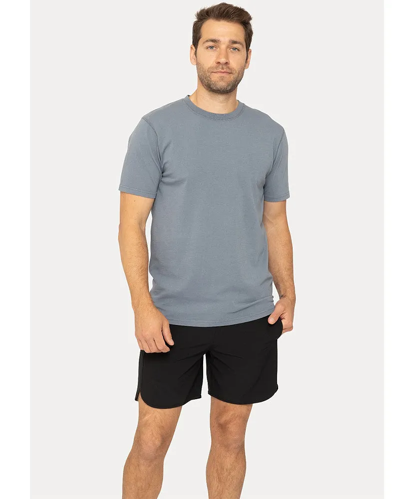 Pima Cotton Blend Short Sleeve Tee