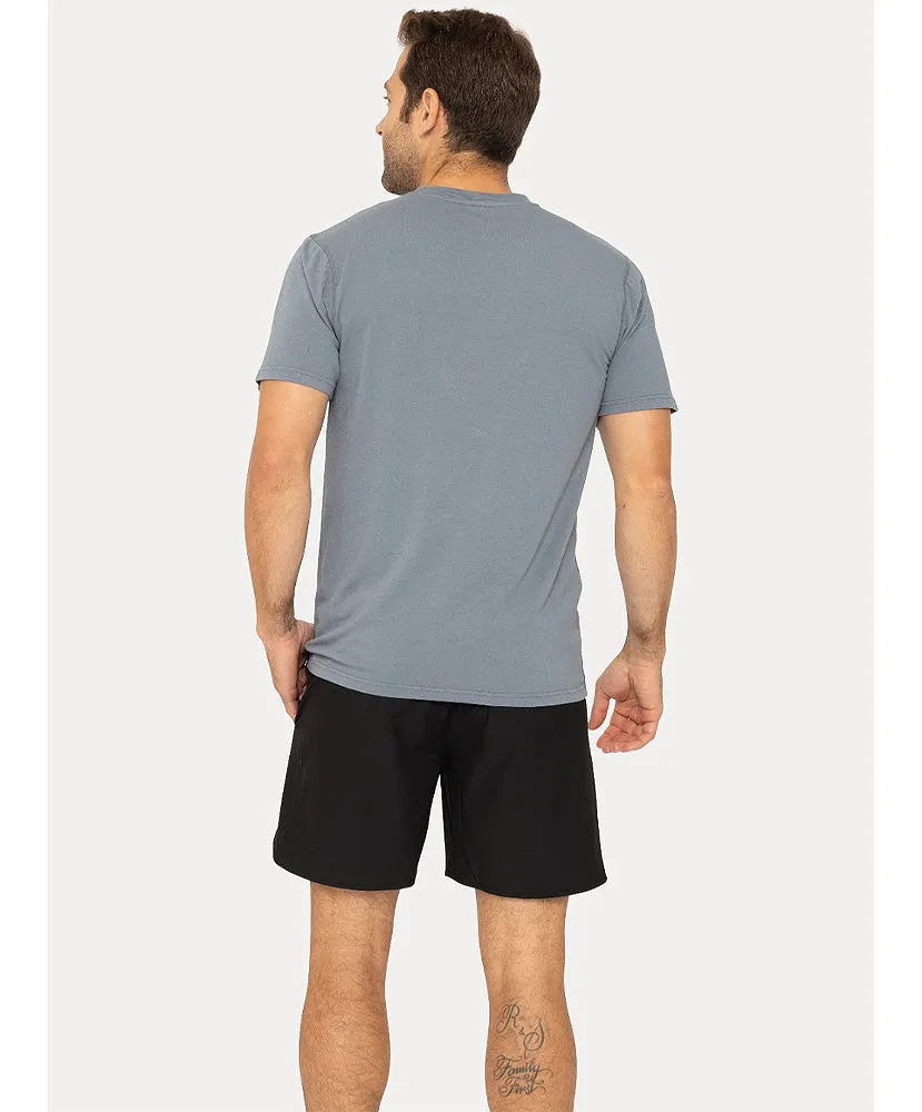 Pima Cotton Blend Short Sleeve Tee