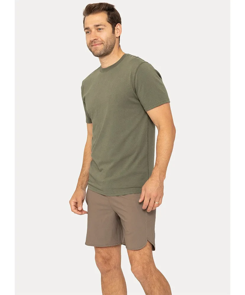 Pima Cotton Blend Short Sleeve Tee