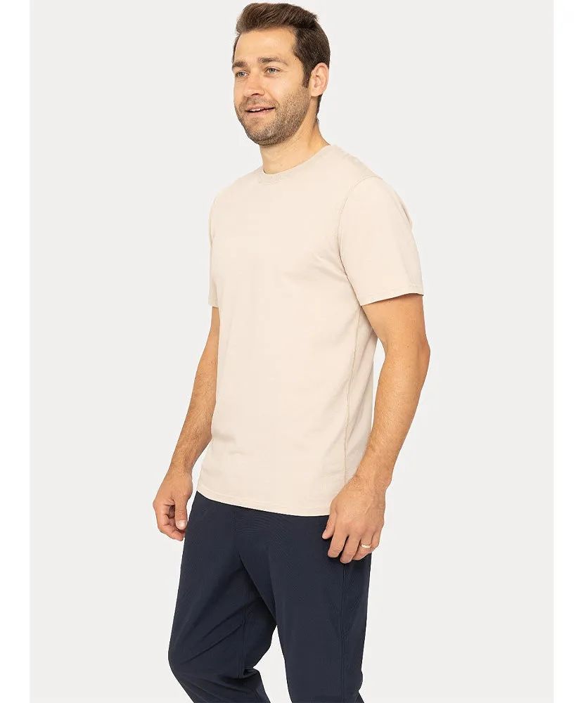 Pima Cotton Blend Short Sleeve Tee