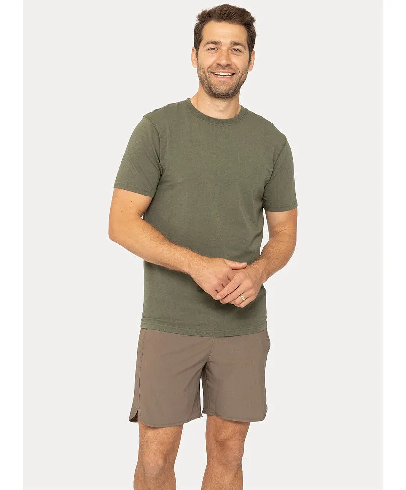 Pima Cotton Blend Short Sleeve Tee