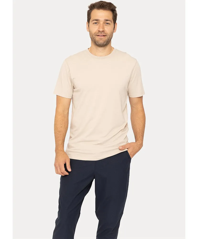 Pima Cotton Blend Short Sleeve Tee