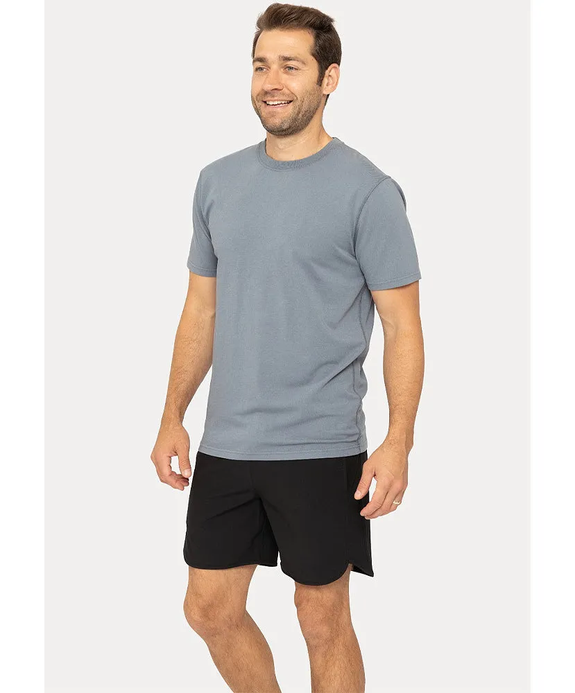 Pima Cotton Blend Short Sleeve Tee