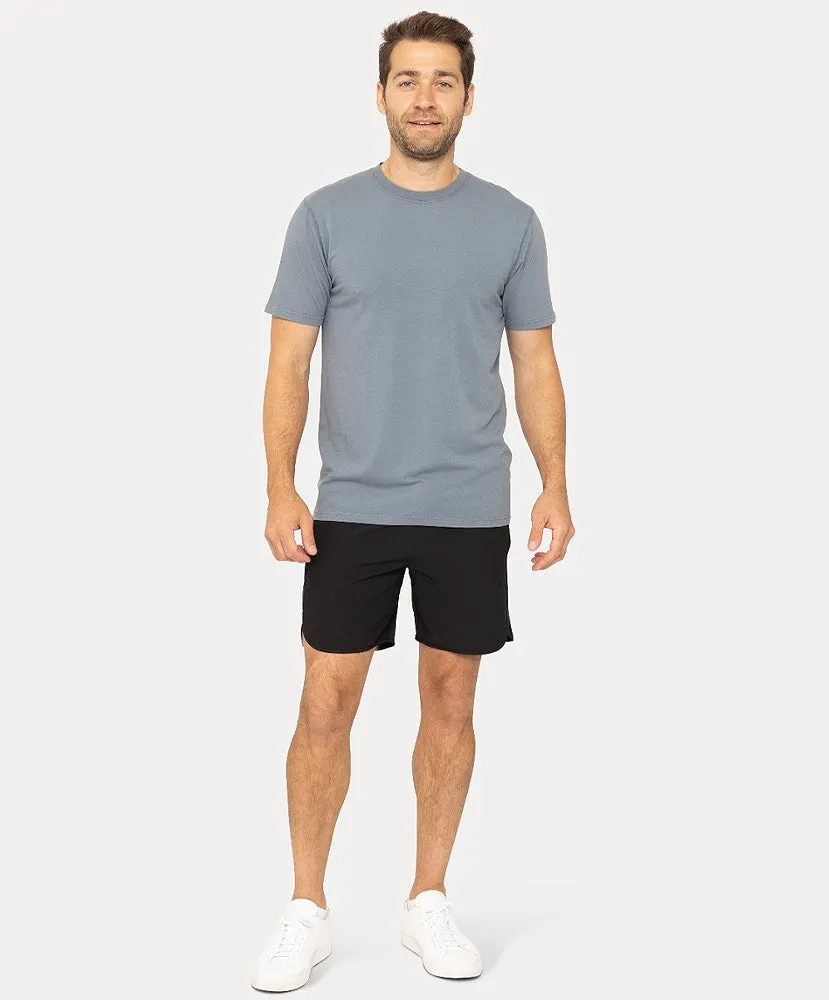 Pima Cotton Blend Short Sleeve Tee