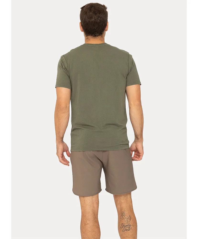 Pima Cotton Blend Short Sleeve Tee