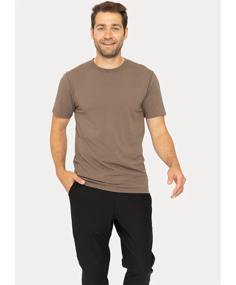 Pima Cotton Blend Short Sleeve Tee