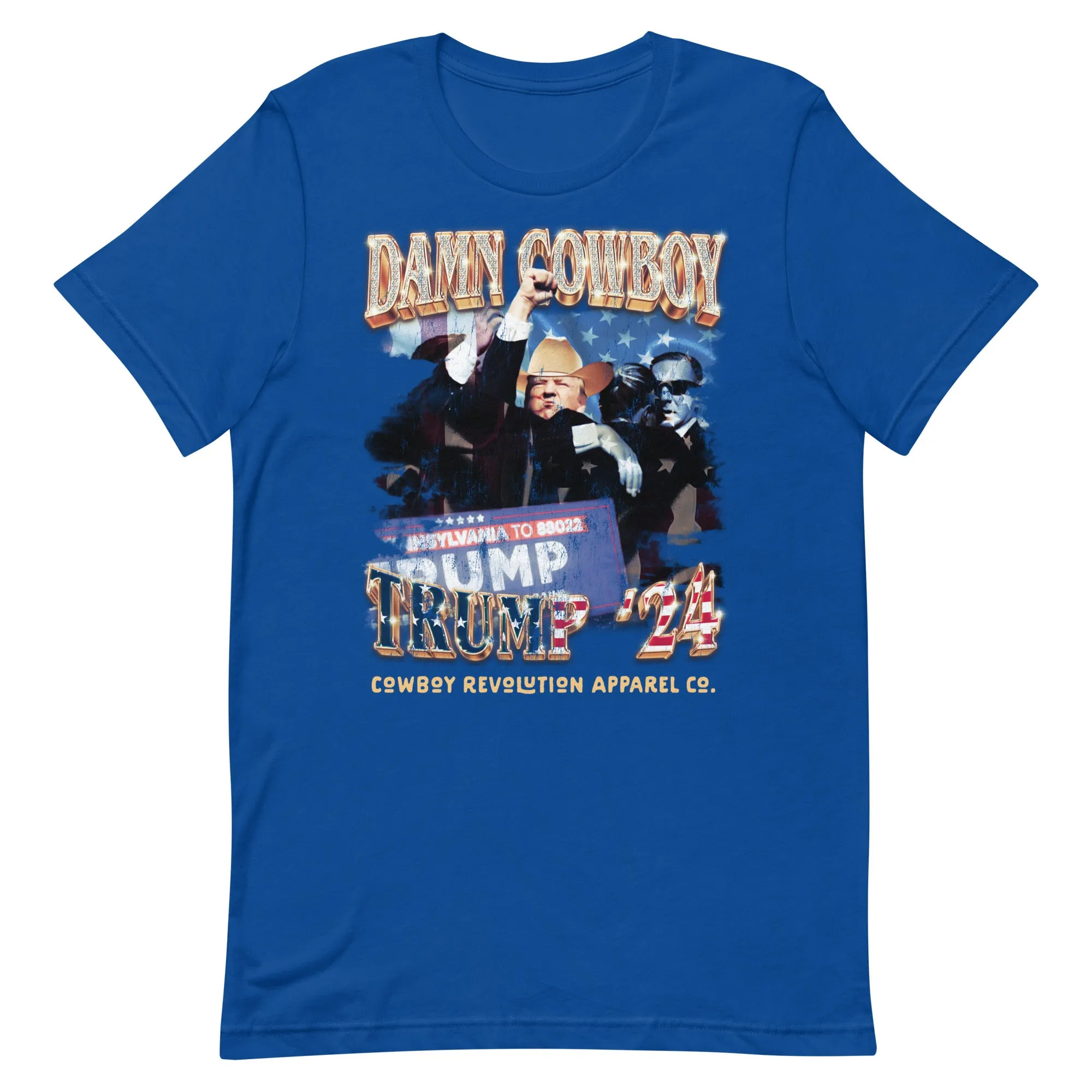 "Cowboy Trump '24" Cowboy Revolution Unisex Tee