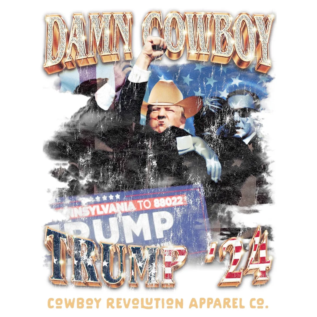 "Cowboy Trump '24" Cowboy Revolution Unisex Tee