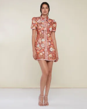 Scallop Shirt Dress