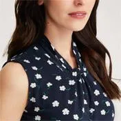 Sleeveless Floral Top