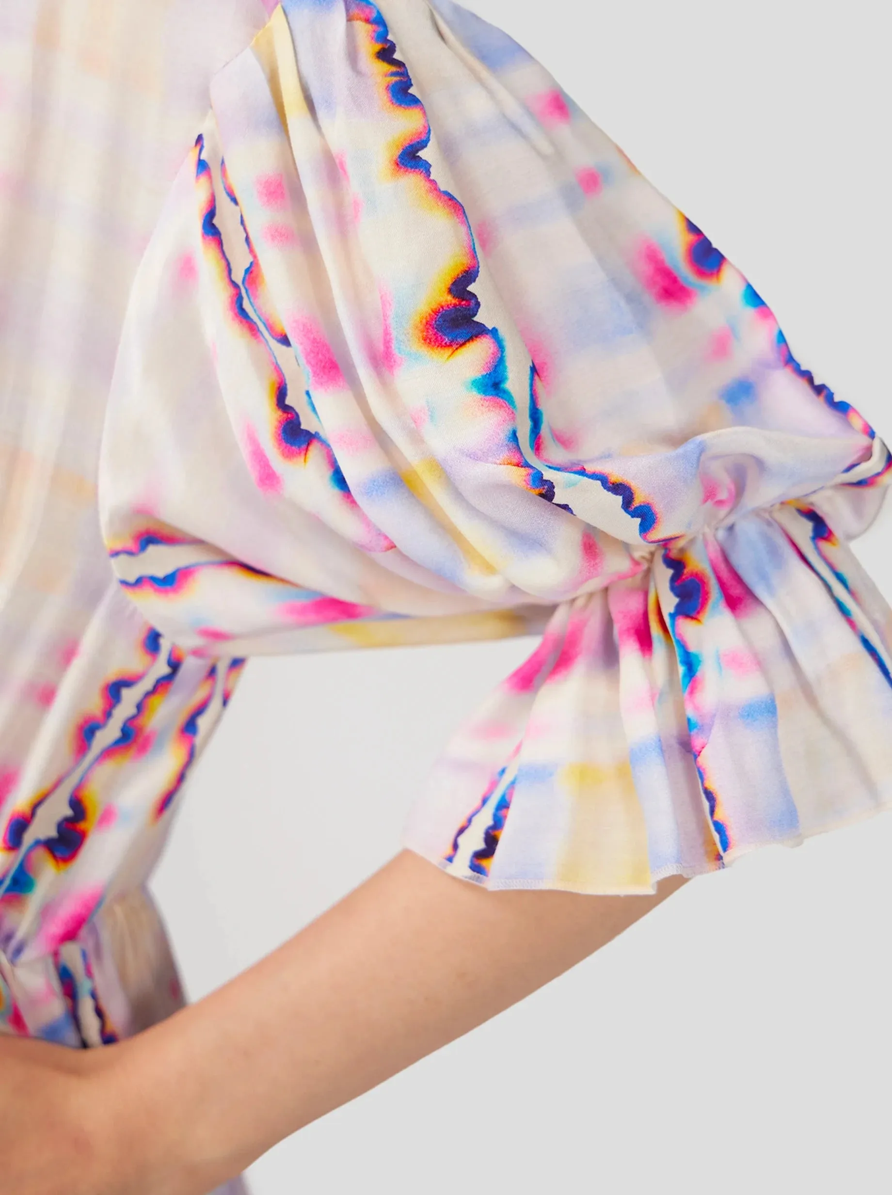 Soma Dress in Blotting Paper Print