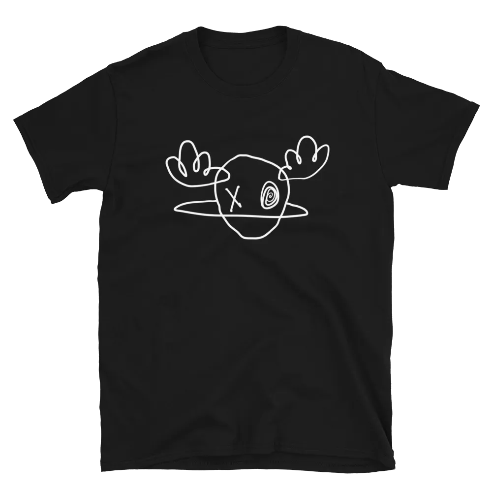 Space Moose Short-Sleeve T-Shirt