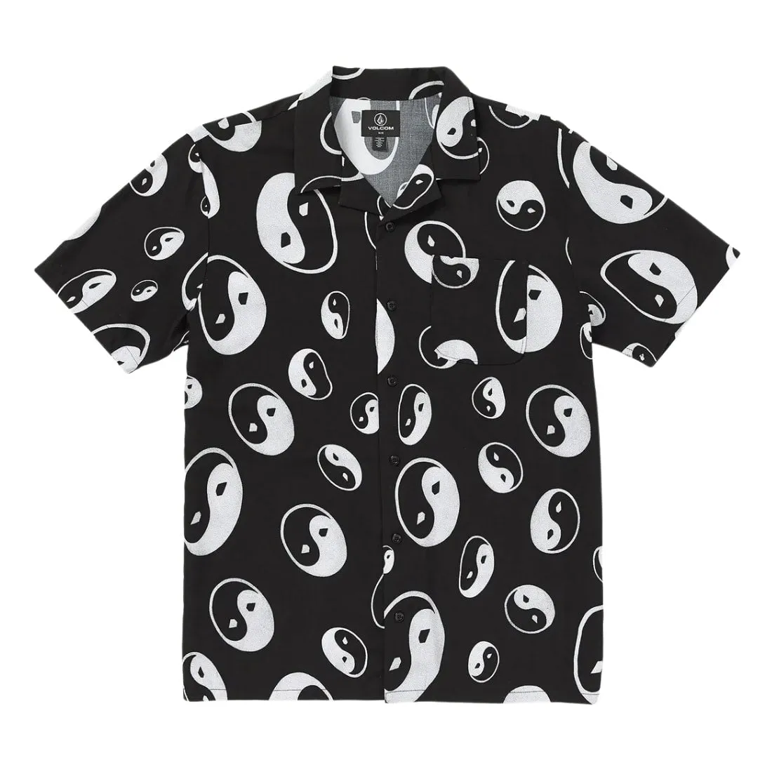 Volcom Purestone Shortsleeve Shirt - Black